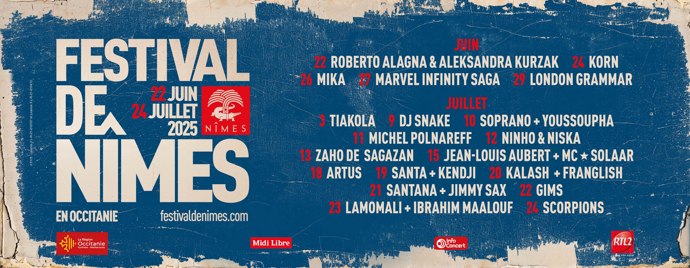 Festival de Nîmes 2025